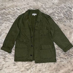 Alex Mill Women’s Green Utility Jacket
